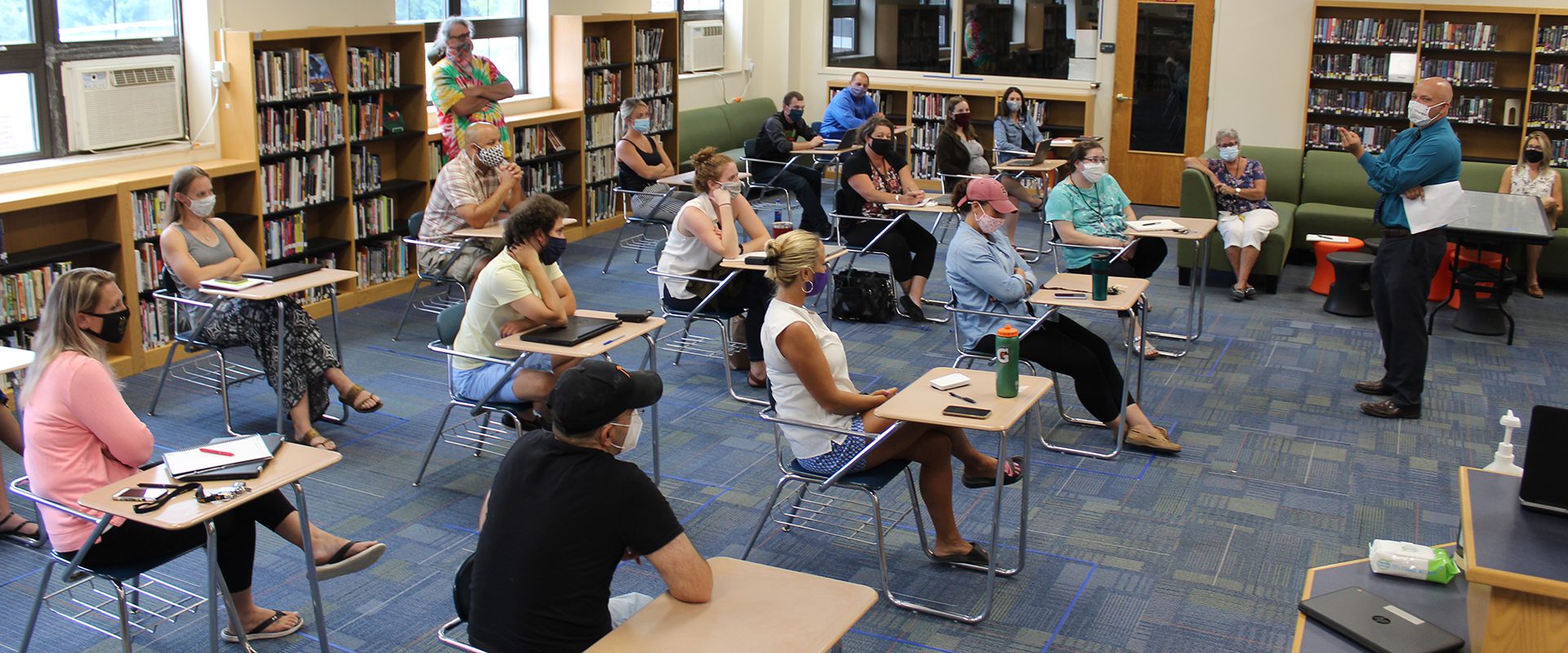 Faculty gather for conference day