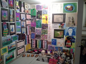 Student artwork at Chatham County Fair 2013
