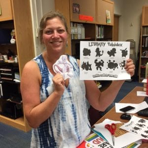 JSHS librarian is planning an orientation game for the jr high students, using some familiar characters