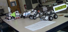 Robots created in Robotics and Motion Control class 