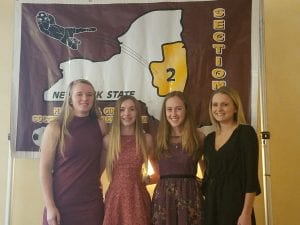 Soccer players recognized at Banquet