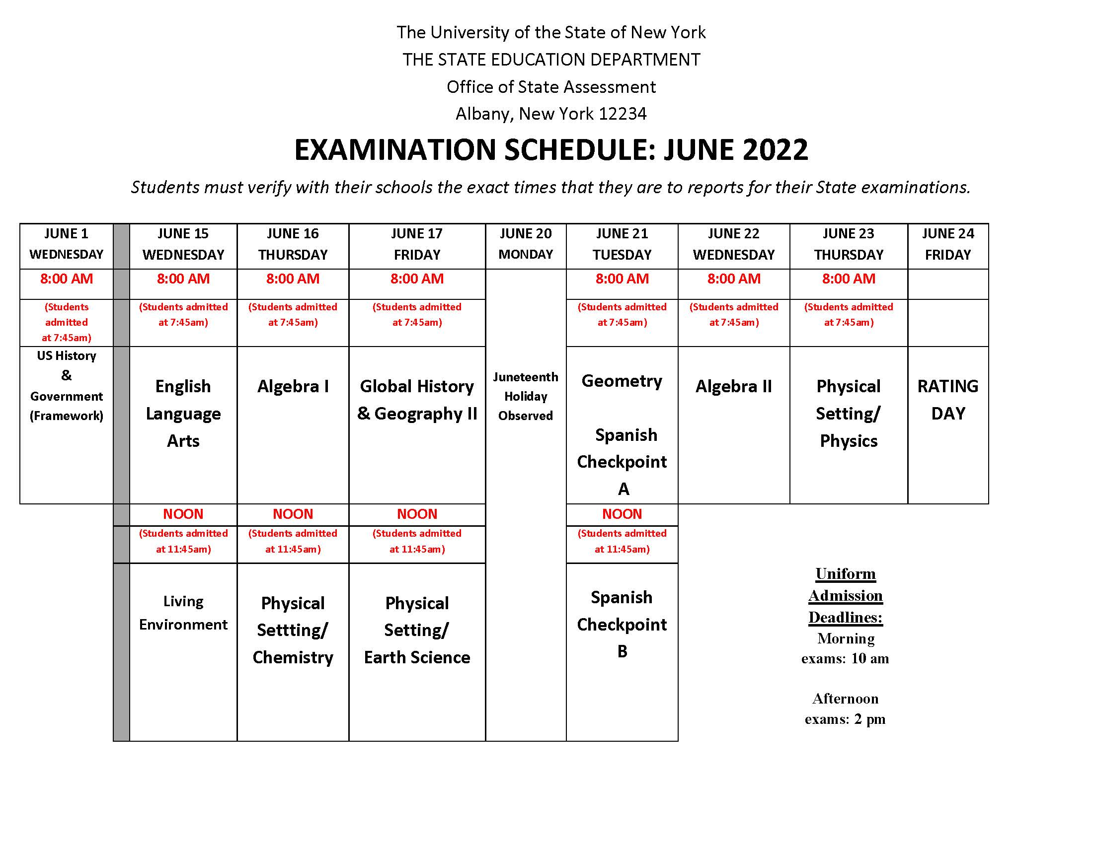 2025 Regents Calendar Cameron P OBryan