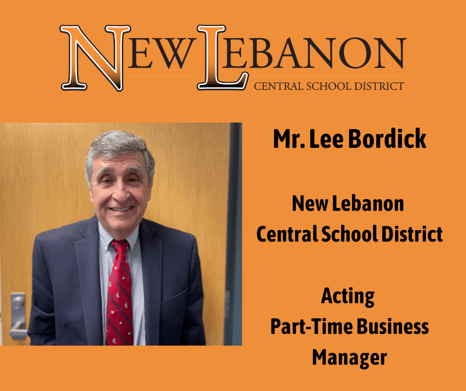 Meet Acting Part Time Business Manager Lee Bordick New Lebanon CSD