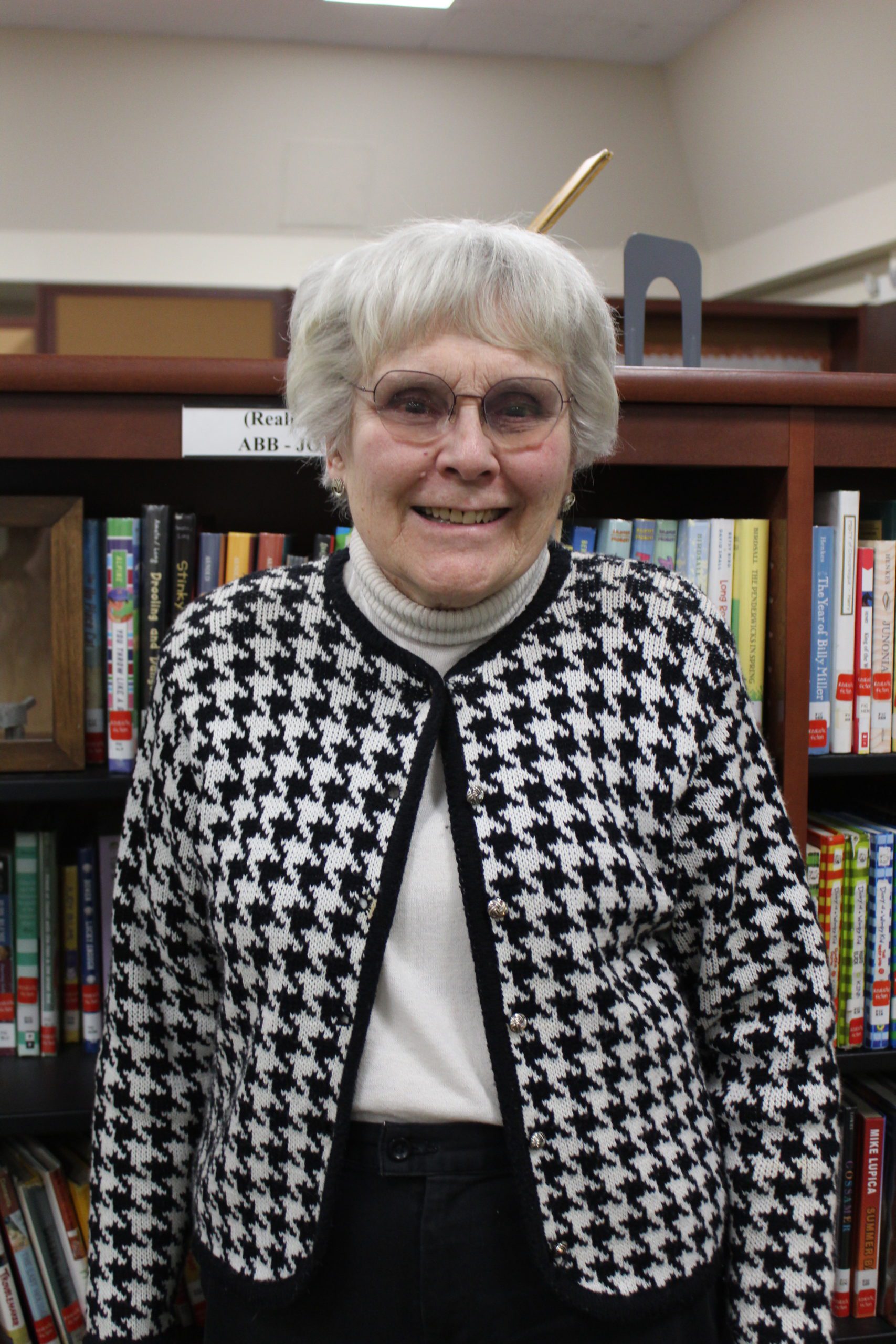 WBH Library Volunteer Merry Lathrop Honored with CASDA Friends of
