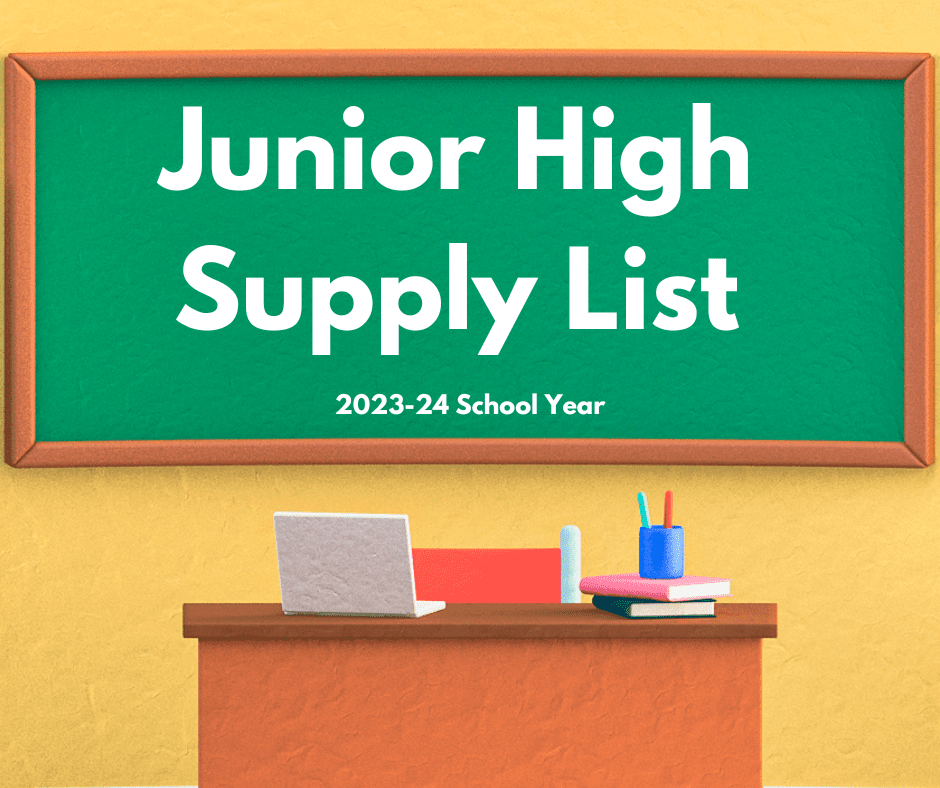 Adams Junior High Supply List Parents Guide To A Smooth Start - g32t6cx