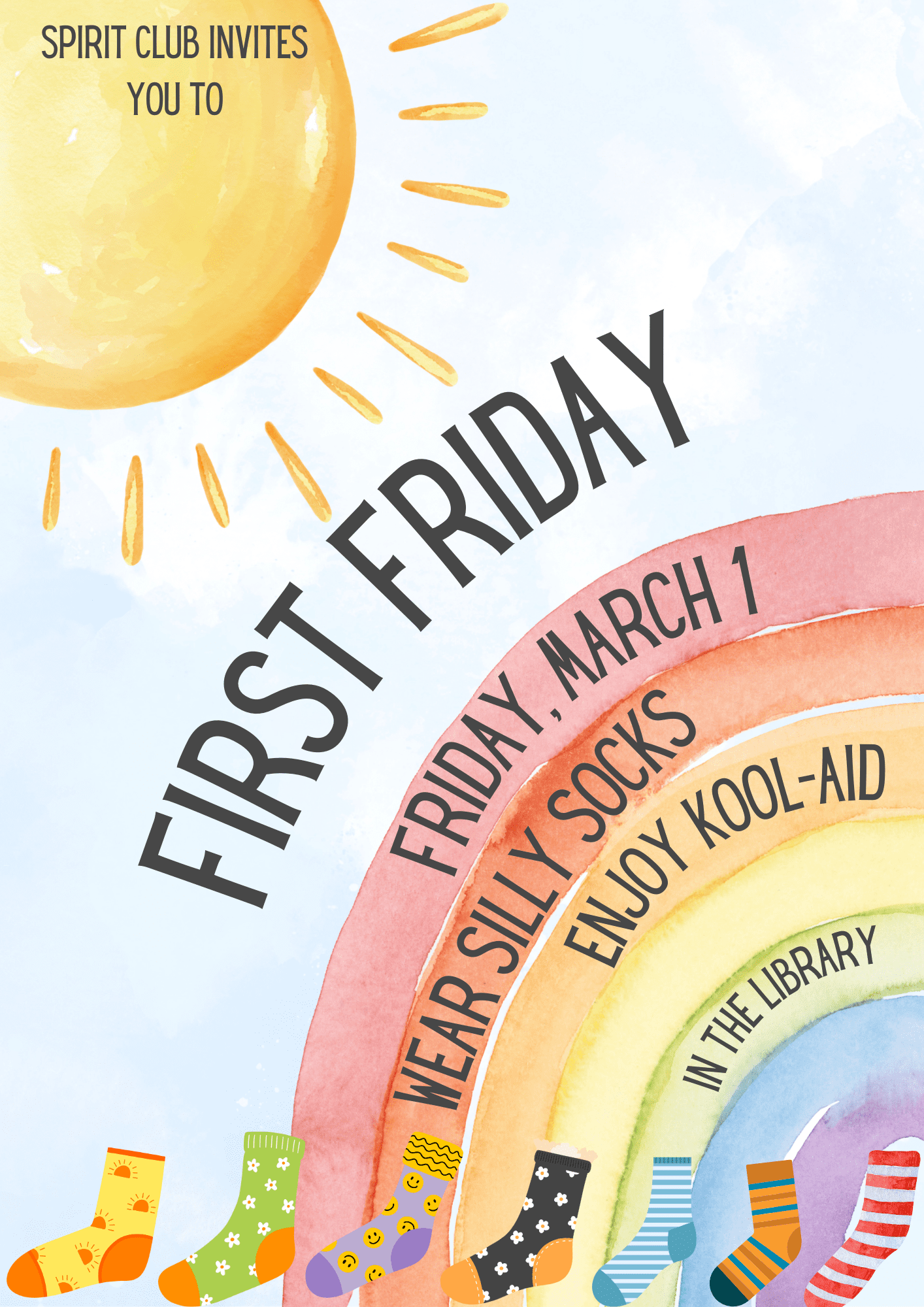 Jr./Sr. High School Spirit Club Presents 'First Friday' | New Lebanon CSD, image size:1414x2000