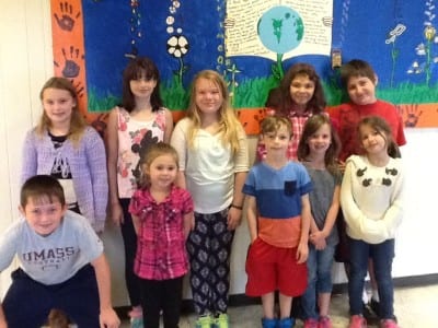 Group photo of WBH Students of the Month