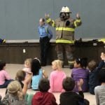 Fire Safety students